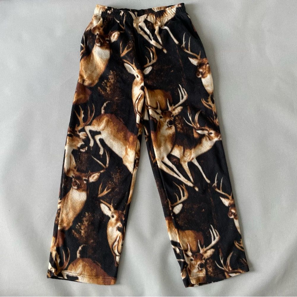 Deer Print Hunting Fleece Pants NWOT Men’s Size Medium